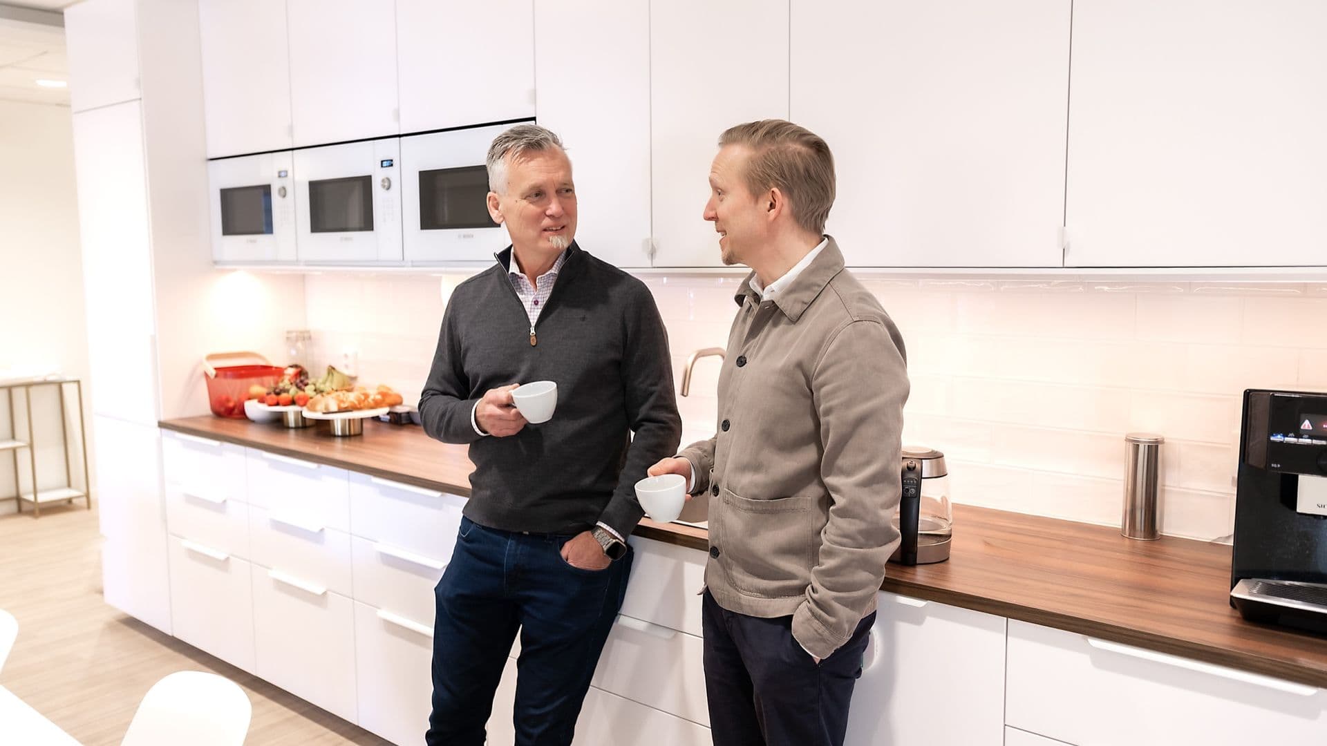 Millow chairman Staffan Hillberg and CEO Fredrik Öhrn